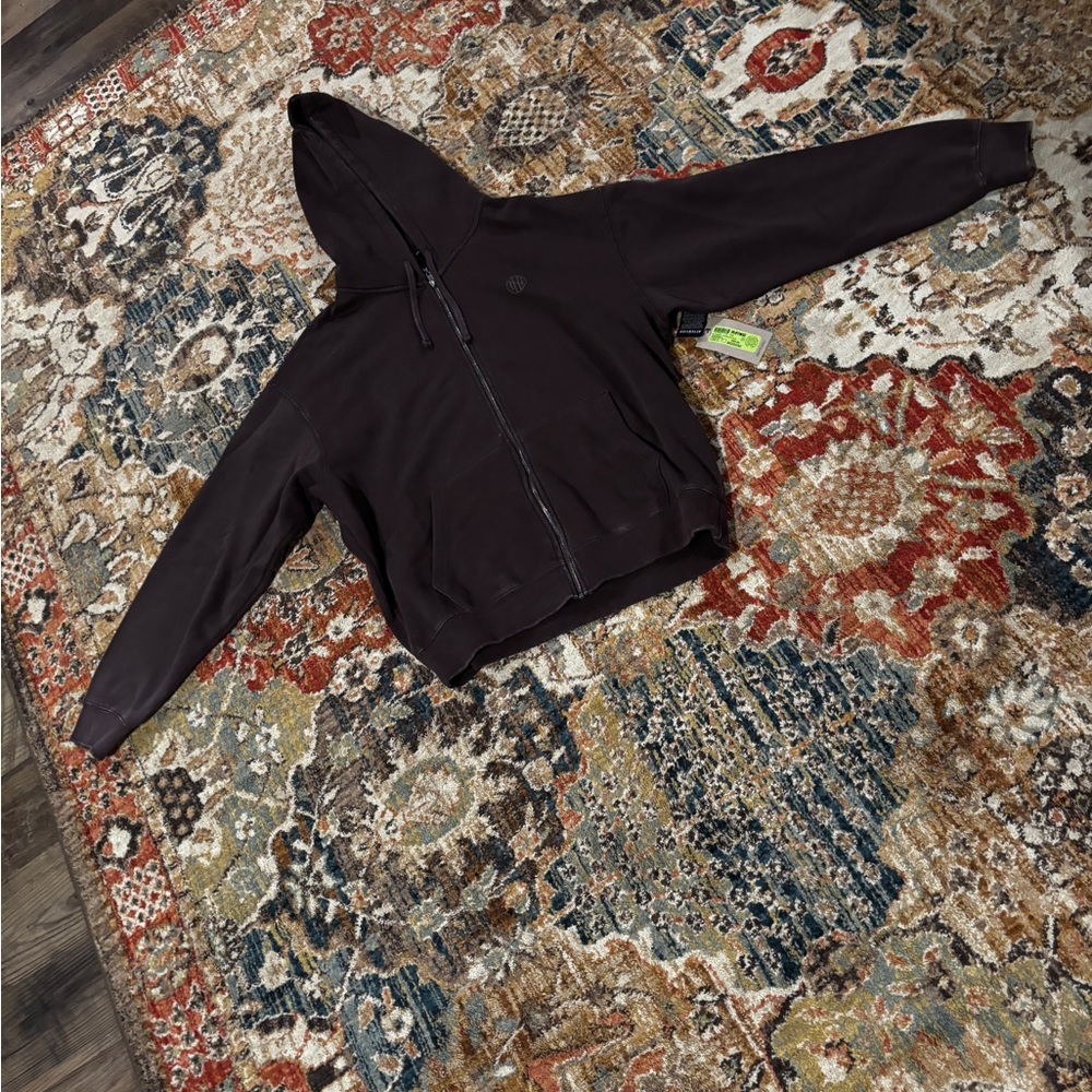 Zumiez Dark Brown Hooded Jacket